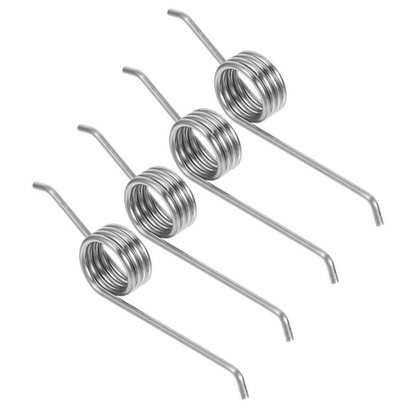 WRITWAA Trash Can Torsional Springs Silver Sturdy for Use 4Pcs