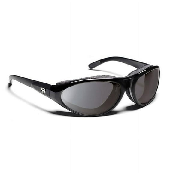 7eye by Panoptx Cyclone Glossy Black Frame with Eclypse Sunglass