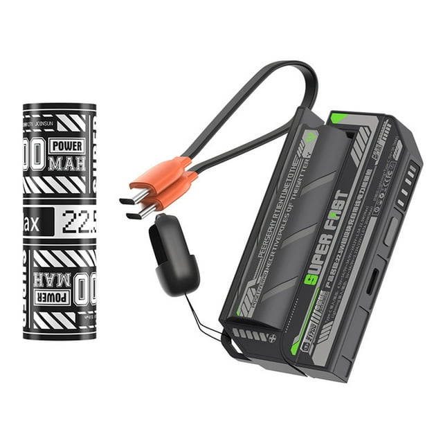 serony Portable Power Bank With Magazine Built-in Multiple power bank is Safety Protections Circuits Replaceable Battery