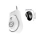 thumbnail image 3 of S650 USB 5.0 Auricular Bluetooth Reducción de ruido Auricular Bluetooth Mini auricular inalámbrico portátil, Blanco Inevent EL4776-02B, 3 of 7