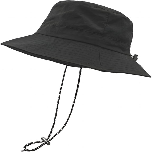 TELOLY Waterproof Bucket Rain Hat with Chin Strap Quick Dry Packable Boonie Sun Hat Safari Hat UV Protection