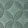 thumbnail image 4 of Better Homes & Gardens Carved Geo Indoor Accent Rug, Aqua Petals, 5' x 7', 4 of 5