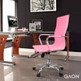 thumbnail image 4 of Juego de 2 Silla de Escritorio para Oficina Ejecutiva Ergonomica y Ajustable Rosa Gaon Ergonomica, 4 of 9