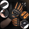 thumbnail image 2 of Guantes de moto COFIT transpirables antideslizantes naranja XXL, 2 of 6