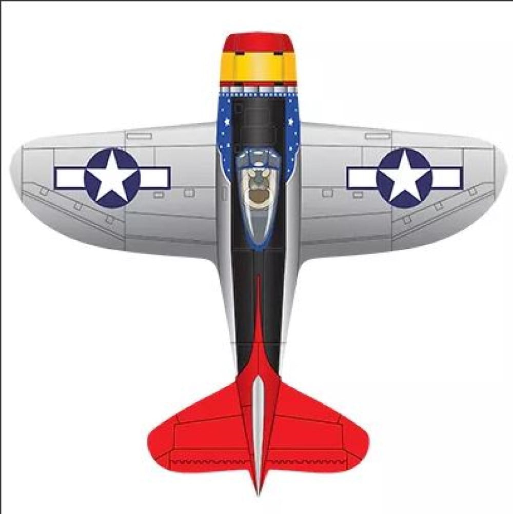 7cm/4.58ft NEW X-kite Super sized Nylon 55" Wingspan 3-D FIGHTER JET KITE 139 