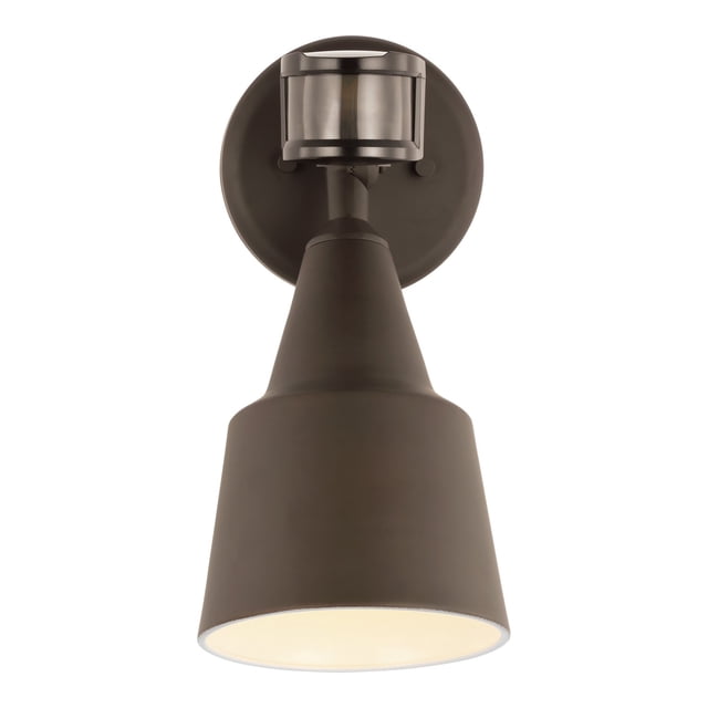 Generation Lighting 1-Light Outdoor Flood with Motion Sensor Bronze