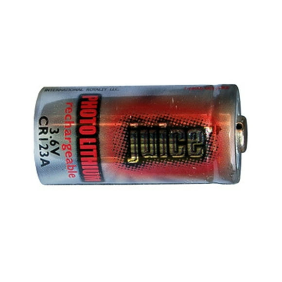 RCR123A 3 Volt Lithium Ion Battery (650 mAh)