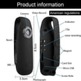 thumbnail image 2 of Mini cámara corporal Cámaras ocultas 1080p Cámara de video montada en el cuerpo, pequeña cámara personal portátil de bolsillo para bicicleta, cámara para ciclismo, seguridad en la oficina en casa, 2 of 5