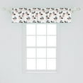 thumbnail image 2 of Ambesonne Retro Window Valance, Girl Heroine, 54" X 12", Multicolor, 2 of 3