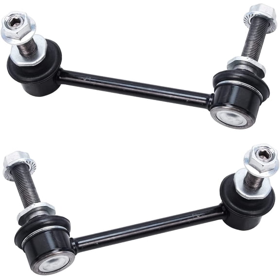 Detroit Axle - 2 Front Sway Bars for 2003-2022 Toyota 4Runner FJ Cruiser Lexus GX470, Sway Bar Links 2004 2005 2006 2007 2008 2009 2010 2011 2012 2013 2014 2015 2016 2017 2018 2019 2020 2021