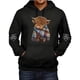 thumbnail image 1 of MHFRRA Sudadera con Capucha Informal de Manga Larga, Suave, Cómoda y Ligera, Estilo Urbano, A La Moda, Deportiva, para Uso Diario Negro, 1 of 3