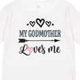 thumbnail image 4 of Inktastic My Godmother Loves Me Godchild Boys or Girls Long Sleeve Toddler T-Shirt, 4 of 5