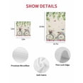 thumbnail image 7 of Farmhouse Spring Kitchen Dish Towels for Drying Dishes Set of 3, Retro Bicycles Flowers Vines Butterfly Waffle Weave Microfiber Hand Tea Bathroom Towels Quick Dry & Absorbent Towel 12x12, 7 of 7