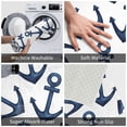 thumbnail image 4 of Daiia Navy Blue Anchor Front Door Mat, Heavy Duty Durable Welcome Mat for Outdoor Indoor, Dirt Trapper Waterproof Super Absorbent Door Mat, 16" x 24", 4 of 9