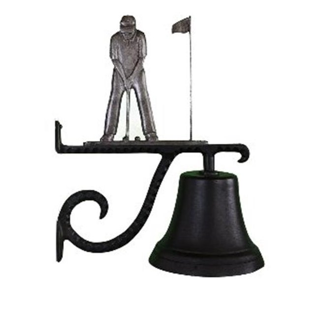 Montague Metal Products CB-1-89-SI Cast Bell With Swedish Iron Putter Ornament