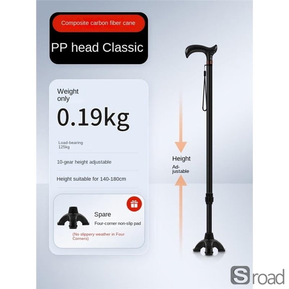 Adjustable Trekking Poles, Collapsible Carbon Fiber Hiking Poles Walking Sticks For Men Women, Anti-Shock Anti-Slip Lightweight Foldable For Hiking Trail Walking