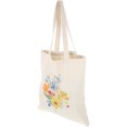 thumbnail image 5 of Canvas Tote Bag Flower Printing Handbag Large Capacity Tote Bag for Girl, 5 of 7