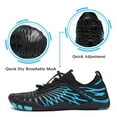 thumbnail image 5 of Mens Quick Dry Water Shoes Barefoot Swim Shoes Breathable Aqua Shoes for Outdoor Hiking, Black Size 13, 5 of 7