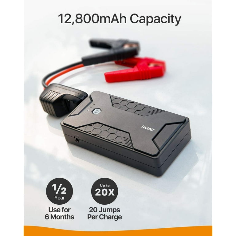 Open Box Anker Roav Jump Starter Pro 1000A 12800mAh 12V Portable Car Jump Starter R3130 Walmart
