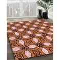 thumbnail image 2 of Ahgly Company Indoor Rectangle Patterned Light Salmon Rose Pink Area Rugs, 7' x 10', 2 of 6