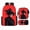 1, variant on 10 Styles Anime Fighter Character Print 17 Inch 3-Piece Backpack Set, Matching Lunch Bag & Pencil Case