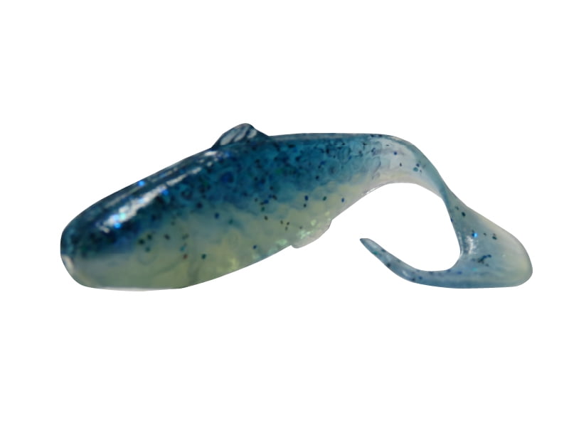 LuckEStrike Crappie Magic Blue Galaxy 2" Swim N Minnow Fishing Lures