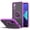 Purple, variant on Wiko Ride 3 Phone Case, Slim Protective Kickstand Magnetic Ring for Wiko Ride 3 Phone Case Green