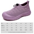 thumbnail image 2 of Zapatillas de zapatillas para mujeres zapatillas de zapatillas de malla transpirable espesor plano zapatos planos antideslizantes, 2 of 7