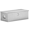 thumbnail image 1 of HOMCOM 30 Inch Truck Bed Tool Box, Heavy Duty Aluminum Trailer Tongue Box, 1 of 10