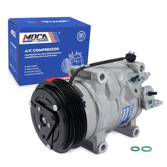 MOCA AUTOPARTS New AC Compressor Fit for 2011-2020 Dodge Grand Caravan 3.6L & 2011-2016 Chrysler Town & Country 3.6L & 2012-2015 Ram C/V 3.6L