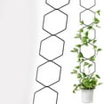 thumbnail image 6 of Under 10, Vsgery Climbing Frame, Flower Frame, Hexagonal Iron, Mountain Turtle, Kids Playset, Outdoor Toy, Sturdy Construction|iron,Black, 6 of 8