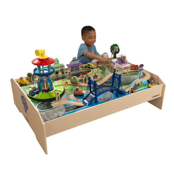 PAW Patrol Adventure Bay Train Table with 73 Accessories