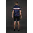 thumbnail image 4 of Men's Classic Blue Short Sleeve Jersey, Bib Shorts, 4 of 12
