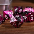thumbnail image 4 of Cusdie 7-Die DND Dice Set - Premium Aluminum Metal Dice Polyhedral D&D Dice Set for Dungeons and Dragons TTRPG Role Playing Games, 4 of 5