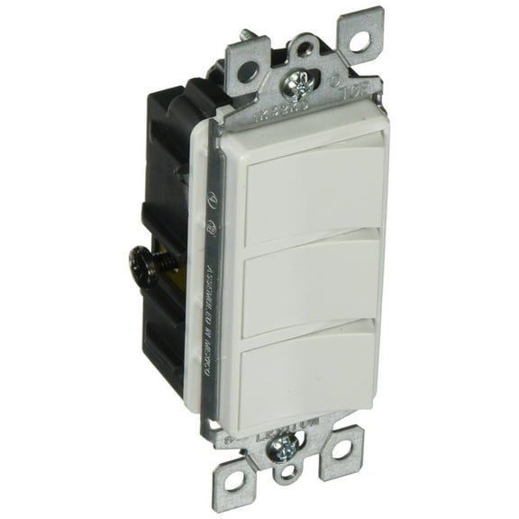 Interruptor electrónico Decora R42-01755-OWS Triple 15A 120V