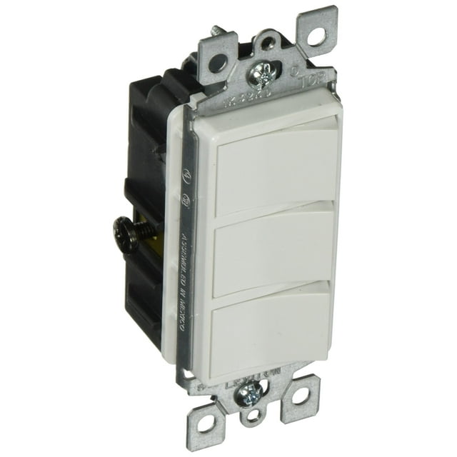 Interruptor electrónico Decora R42-01755-OWS Triple 15A 120V