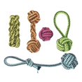 thumbnail image 2 of Mascota premium masticar cuerda nudo fuerte dentición juguetes pelota juguetes Estilo 5 Yuyangstore Nudo de cuerda de mascar, 2 of 8