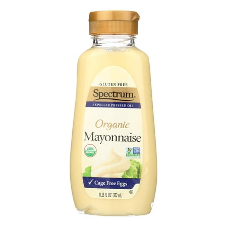 Spectrum Naturals Organic Mayonnaise with Cage Free Eggs - Case of 12 - 11.25 oz
