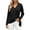 Black, variant on Hontri V Neck Sweaters for Women Long Sleeve Pullover Wrap Tops Side Tie Accents, Ribbed High Stretch Knit, Fall Outfits 2026, Winter Clothing, Womens Fashion, Sweater Black L