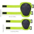 thumbnail image 5 of NOGIS Kids/Youth Knee Pad Elbow Pads Guards Protective Gear Set for Roller Skates Cycling BMX Bike Skateboard Inline Skatings Scooter Riding Sports Green, 5 of 8