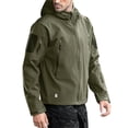 thumbnail image 1 of Chaqueta Impermeable Softshell Verde para Hombre FREE SOLDIER, 1 of 8