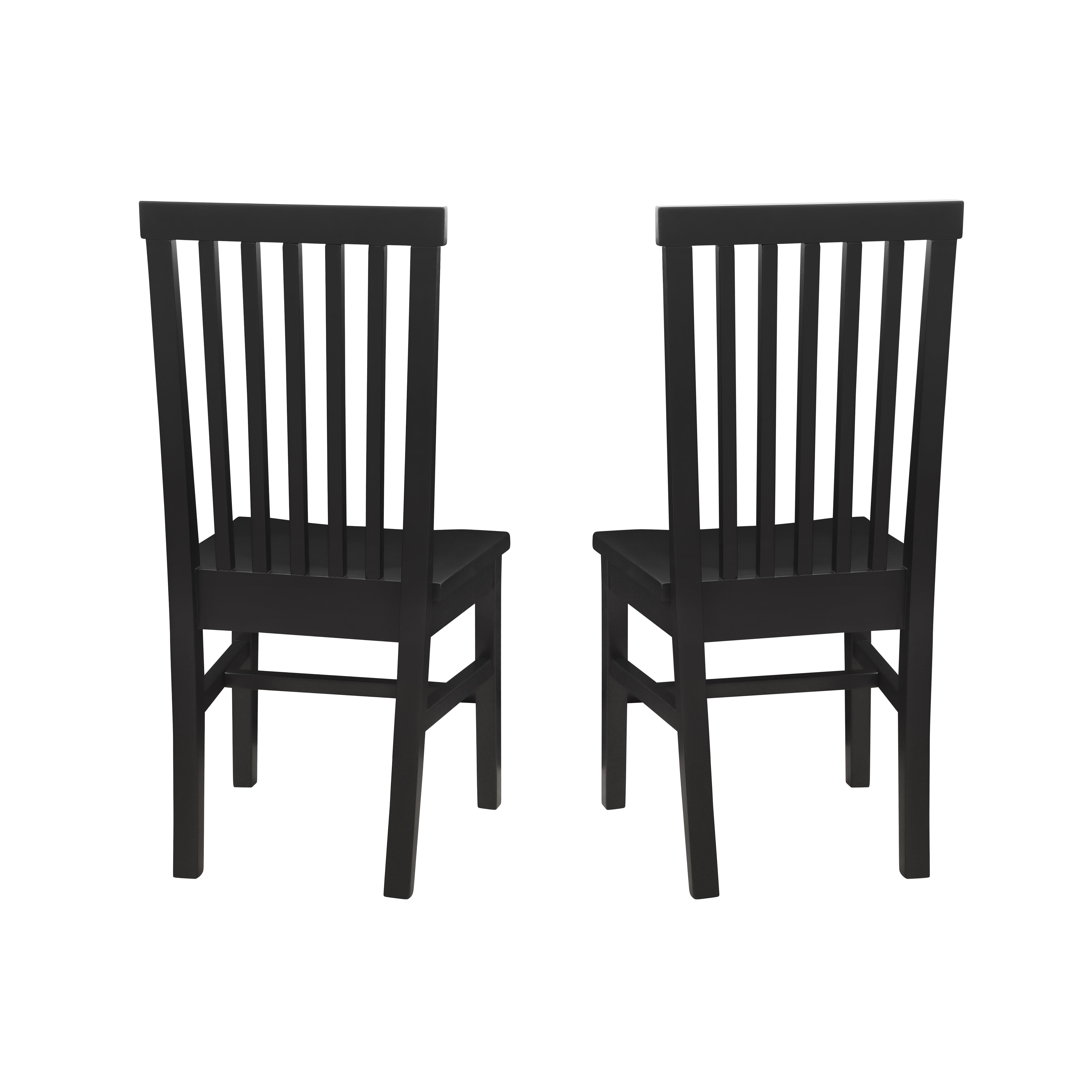 Linon Talley Dining Chair, Set of 2, Black