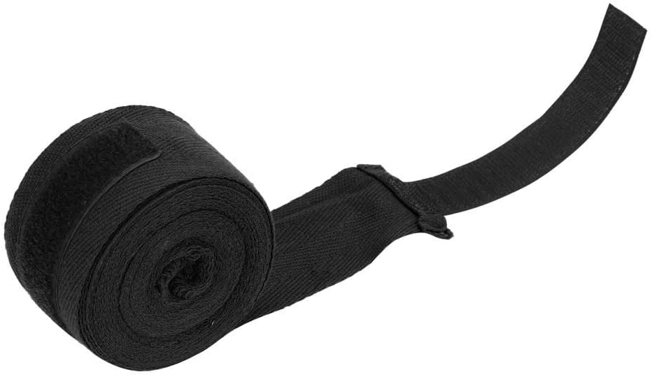 KICKBOXING TRAINING 2.5m LITE BLACK BOXING HAND WRAPS SUPPORTS KIDS & ADULTS 