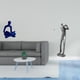 thumbnail image 2 of Figura de pensador abstracto,Estatua de pensador abstracto,decoración para el hogar,Figura de golfista,Estatua de golfista de resina,figura de golfista,decoración del hogar,Adorno de, 2 of 8