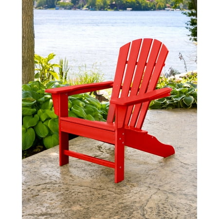 Better Homes & Gardens Red Faux Wood Lakeport Adirondack Chair