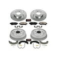 thumbnail image 3 of PowerStop Front and Rear Z23 Evolution Sport Brake Pad Rotor Drum and Shoe Kit Fits: BUICK CHEVROLET OLDSMOBILE PONTIAC Select Models K15120DK, 3 of 10