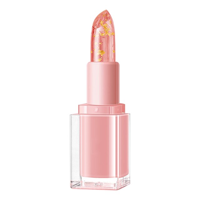 Lápiz labial que cambia de temperatura, aclara las líneas de los labios, hidrata y previene los labios agrietados. Hidrata con color que cambia de temperatura.