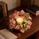 thumbnail image 4 of Guirnaldas de flores artificiales de primavera y verano, mini velas florales para bodas, coronas de boda, centros de mesa, fiestas, decoración de puertas del hogar, velas de plástico., 4 of 6