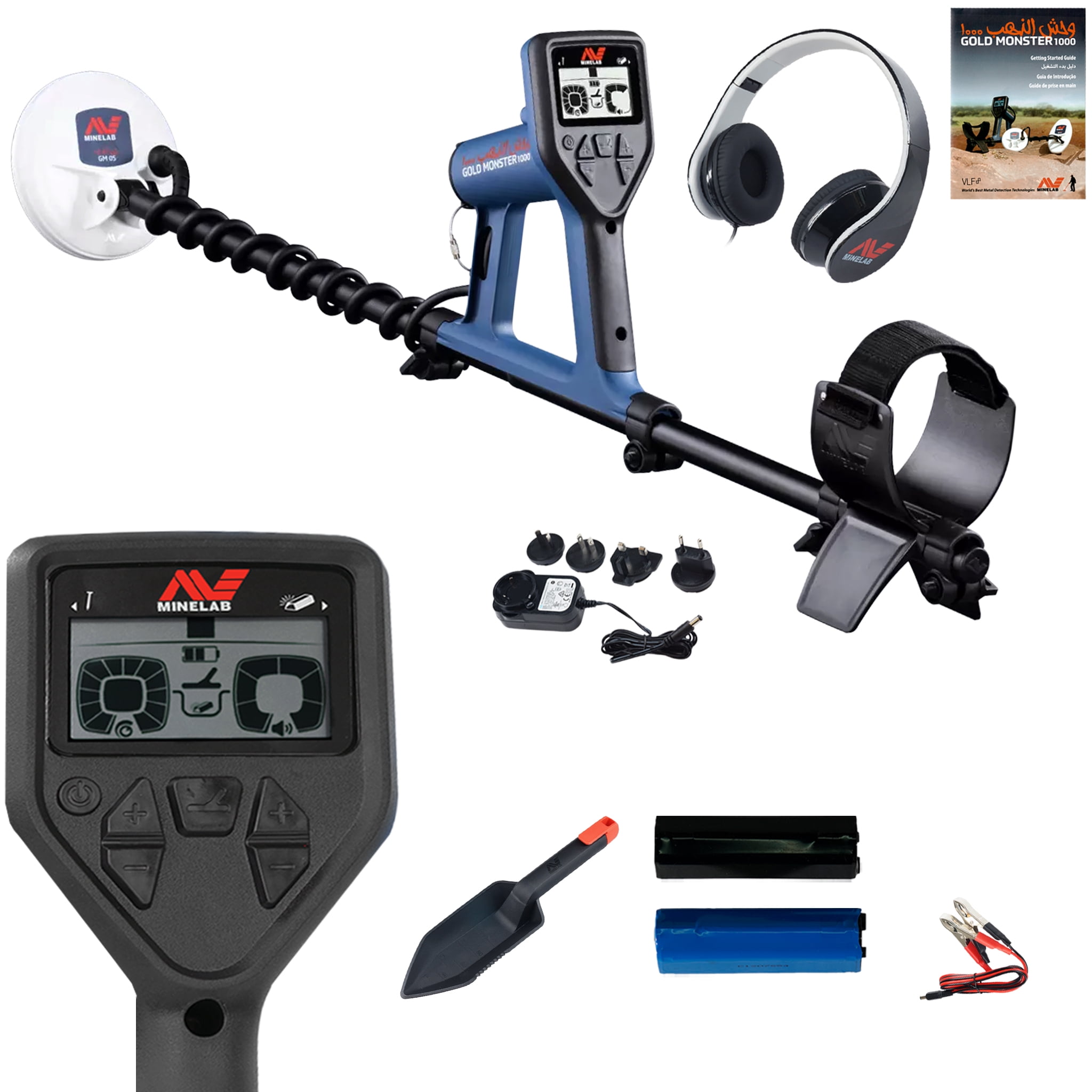 Minelab GPX 6000 Metal Detector with a Gold Monster 1000 Metal Detector