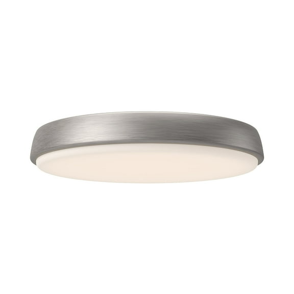 Alora Lighting Fm503715-5Cct Laval 15" Wide Led Flush Mount Ceiling Fixture - Nickel
